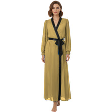 Chiffon Long Sheer Bathrobe | Pool & Resort Cover-Up S-5XL C62