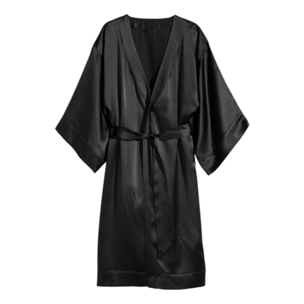 Satin Night Wear Bathrobe S79 - Regular Size 1