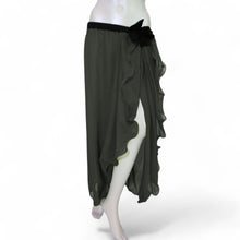 New Design! Modern Chiffon Belly Dance Skirt | Full Flare & Flowing Silhouette C16
