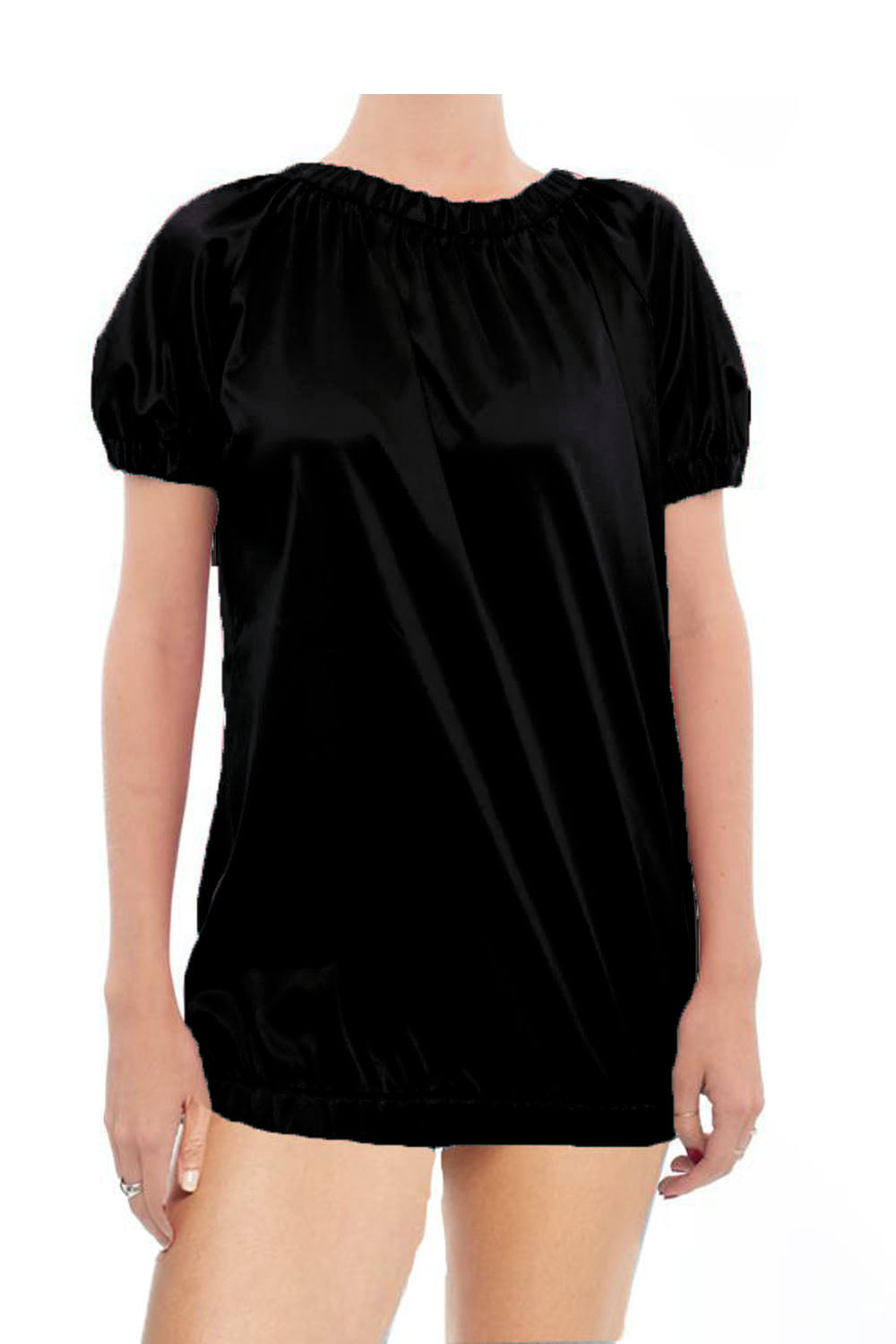 Satin Loose T shirt S106 - Regular Size 1