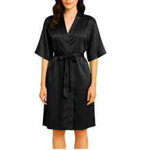Satin Night Wear Bathrobe | Luxurious Kimono Robe S-3XL | 41 Colors S79