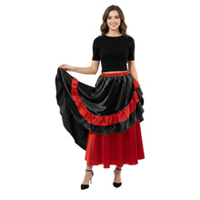Satin Half Circle Belly Dance Skirt | Elegant Flow S-3XL | 41 Colors S71