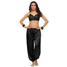 Satin Belly Dance Harem Pants | Flowy Trousers S-3XL | 41 Colors S10