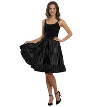 Satin 3-Layer Short Skirt | Tiered Ruffle Party Mini S-3XL S68