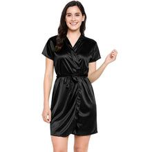 Satin Night Wear Bathrobe | Luxurious Kimono Robe S-3XL | 41 Colors S108