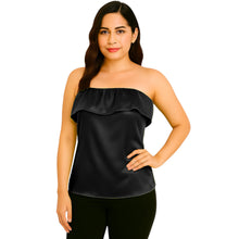Satin Sleeveless Fancy Top | Party & Evening Wear S-3XL | 41 Colors S88