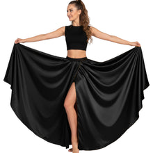 Reversible Full Circle Dance Skirt | Front Cut Flow S-3XL | 41 Colors S59