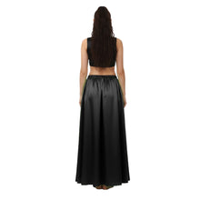 Satin A-Line Skirt w/ Side Slit | Flowy Dance Wear S-3XL | 41 Colors S39