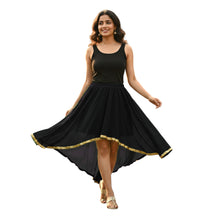 Chiffon High-Low Belly Dance Skirt | Designer Asym Flow S-5XL C66