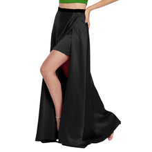 Satin Casual Party Skirt | High-Shine Flowy Skirt S-3XL | 41 Colors S75