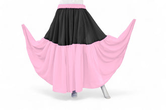 Belly Dance 2 Tiered Chiffon skirt C31 - Regular Size 1