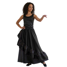 Satin Half Circle Belly Dance Skirt | Elegant Flow S-3XL | 41 Colors S57