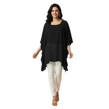 Chiffon Kaftan Top | Flowy Tunic Blouse S-5XL | 30 Colors C76