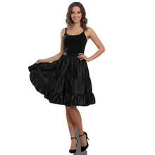 Satin 3-Layer Short Skirt | Tiered Ruffle Party Mini S-3XL S62