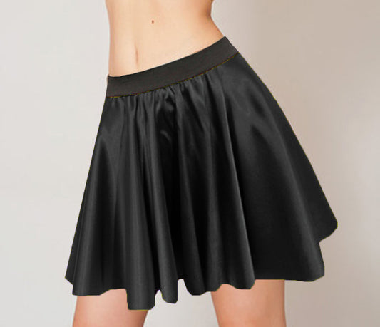 Satin Mini skirt S34 - Regular Size 1