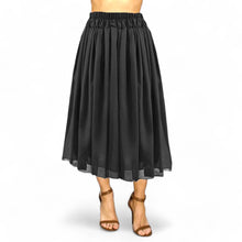 Max Flow Chiffon Full Circle Skirt with Lining | 30 Colors S-5XL