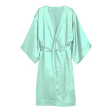 Satin Night Wear Bathrobe S79 - Regular Size 1