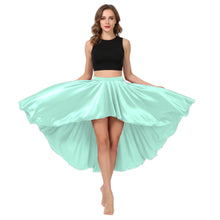 Satin Asymmetrical High-Low Skirt | Flowy Maxi S-5XL | 41 Colors S47