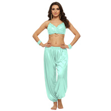 Satin Belly Dance Harem Pants | Flowy Trousers S-3XL | 41 Colors S10