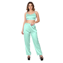 Deep Pink Satin Casual Wear Pant, striking lounge trousers.
