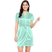 Satin Night Wear Bathrobe | Luxurious Kimono Robe S-3XL | 41 Colors S108