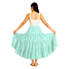 12 Yard 4 Tier Belly Dance Skirt | Full Volume Flow S-3XL S32