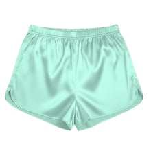 Satin Night Wear Mini Shorts | Sleep & Lounge Pant S-3XL | 41 Colors S78 Meek Mercery BY KF