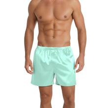 Men's Satin Nightwear Shorts | Sleep & Lounge Pant S-3XL | 41 Colors