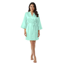 Satin Night Wear Bathrobe | Luxurious Kimono Robe S-3XL | 41 Colors S26