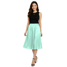 Satin Belly Dance Midi Skirt | Casual wear Skirt S-3XL | 41 Colors S35