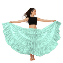 Ultimate Satin 25 Yard 4 Tier Skirt | Belly Dance Skirt S-5XL S20