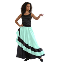 Satin Half Circle Belly Dance Skirt | Elegant Flow S-3XL | 41 Colors S57