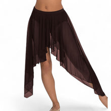 Belly Dance Side Assym sheer Skirt C44 - Regular Size 1