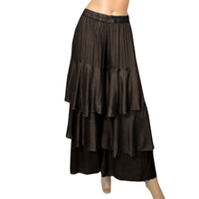 Satin Belly Dance 3 Layer Satin Palazzo Pants S97 - Regular Size 1