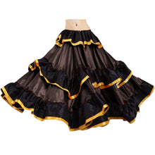 Belly Dance Skirts Full Circle with 3 Layer S75 - Regular Size 1