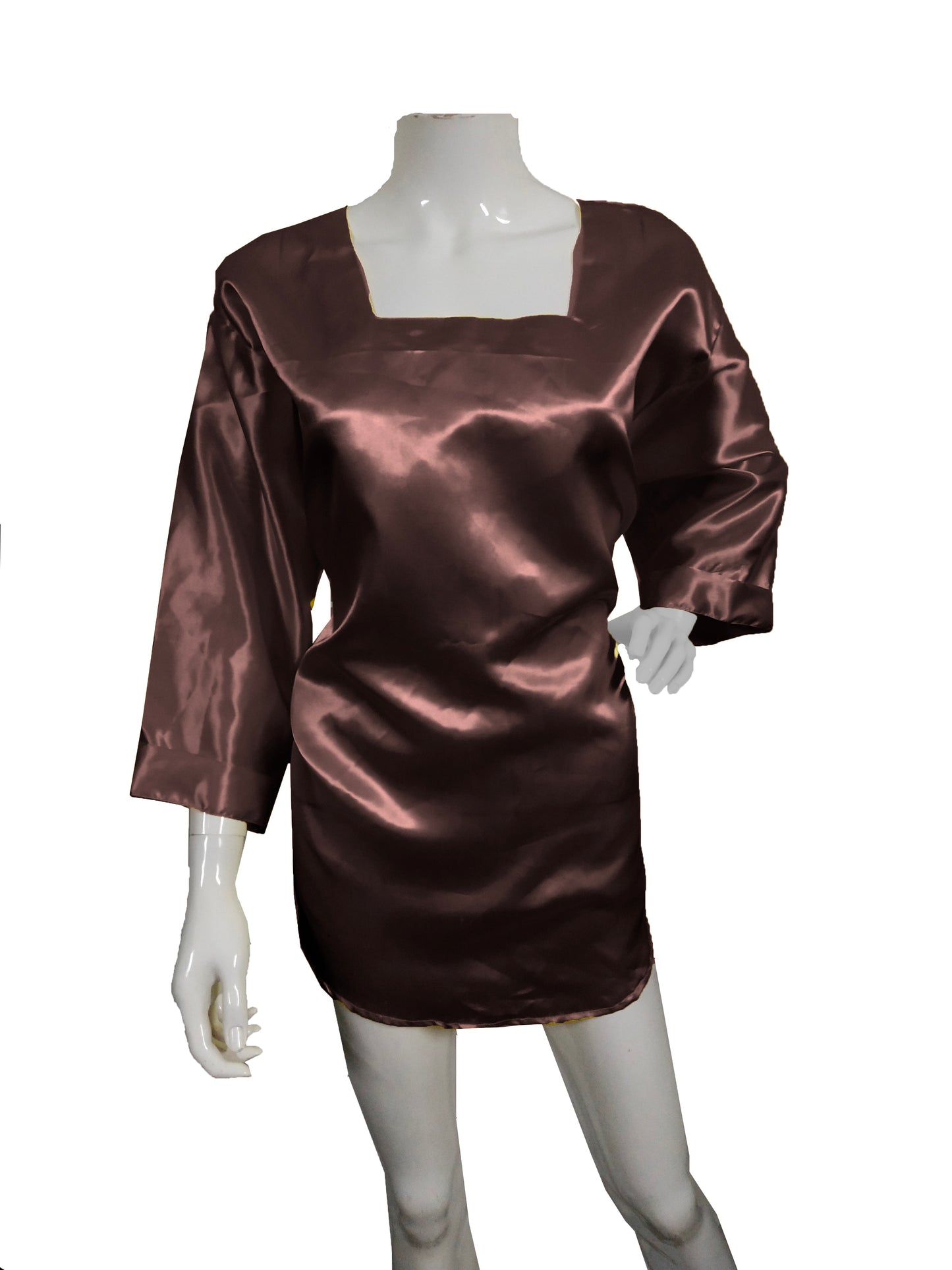 Satin Girls Top / T shirt S114 - Regular Size 1