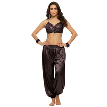 Satin Belly Dance Harem Pants | Flowy Trousers S-3XL | 41 Colors S10