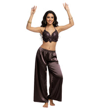 Satin Palazzo Pants | Belly Dance Wide Leg Flow S-3XL | 41 Colors S19