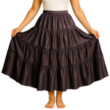 12 Yard 4 Tier Belly Dance Skirt | Full Volume Flow S-3XL S32