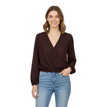 Chiffon V Neck Cover Top | Sheer Flowy Blouse S-5XL | 30 Colors C53