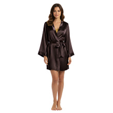 Satin Night Wear Bathrobe | Luxurious Kimono Robe S-3XL | 41 Colors S104