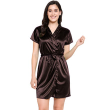 Satin Night Wear Bathrobe | Luxurious Kimono Robe S-3XL | 41 Colors S108