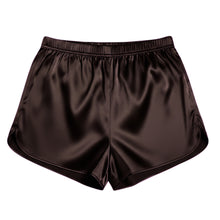 Satin Night Wear Mini Shorts | Sleep & Lounge Pant S-3XL | 41 Colors S78 Meek Mercery BY KF