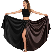 Reversible Full Circle Dance Skirt | Front Cut Flow S-3XL | 41 Colors S59