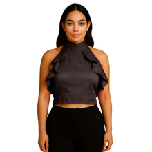 Satin Crop Top | Fancy Party Wear Blouse S-3XL | 41 Colors S92