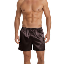 Men's Satin Nightwear Shorts | Sleep & Lounge Pant S-3XL | 41 Colors