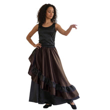 Satin Half Circle Belly Dance Skirt | Elegant Flow S-3XL | 41 Colors S57