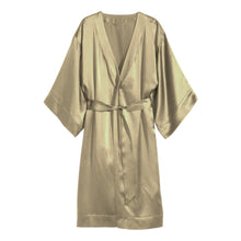 Satin Night Wear Bathrobe S79 - Regular Size 1