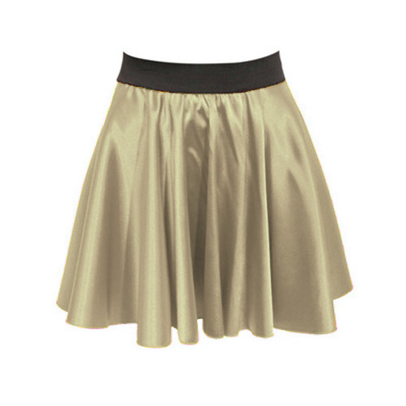 Satin Mini Skirt S11 - Regular Size 1