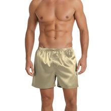 Men's Satin Nightwear Shorts | Sleep & Lounge Pant S-3XL | 41 Colors